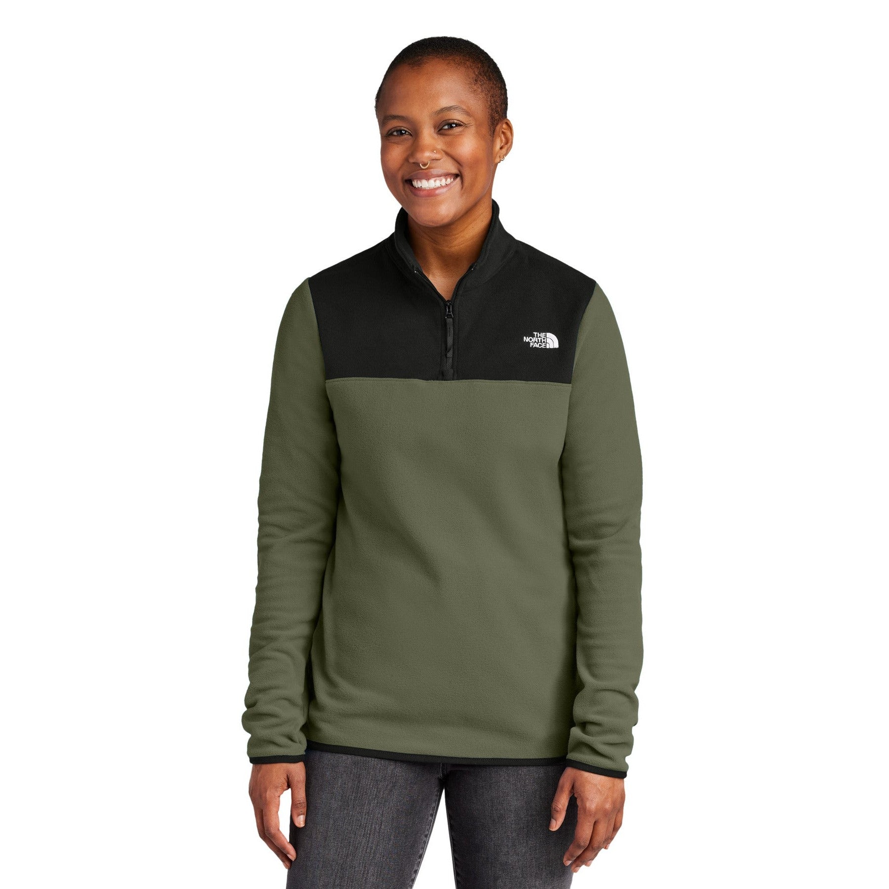 The North Face-The North Face® Women's Glacier 1/4-Zip Fleece NF0A7V4M-MedTech-3